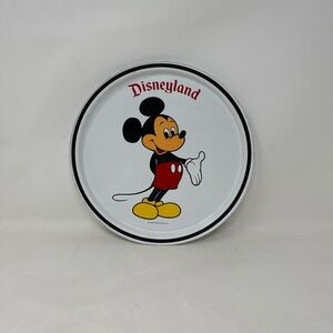 Disney Mickey Mouse 10.5” Tin Plate